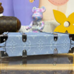 Louis Vuitton Wallet Trunk Taigarama M13562 Blue